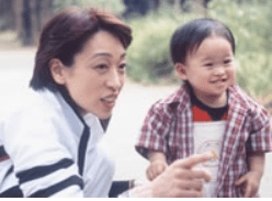 橋本聖子と子供の画像