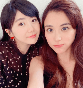 愛ちゃんと義理姉・江恆亘の画像