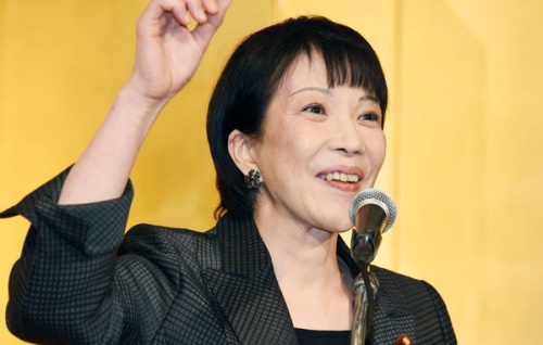 2016年高市早苗の眉画像