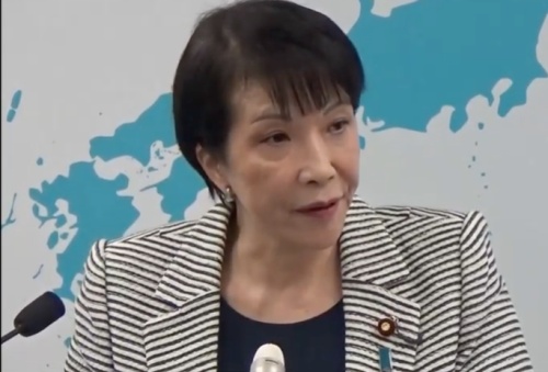 2019年高市早苗の眉画像