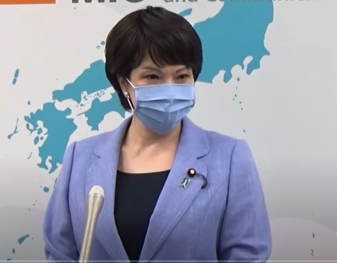 2020年高市早苗の眉画像