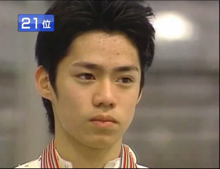 2002年ジュニア世界選手権の高橋大輔画像