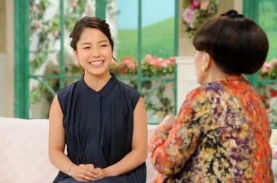 徹子の部屋に出演した高梨沙羅画像